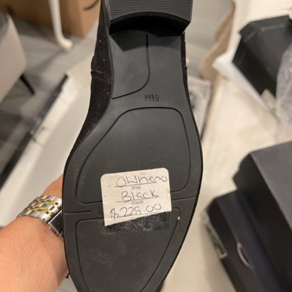 Nine West Tall Suede Flat Boot - Picture 2 of 2